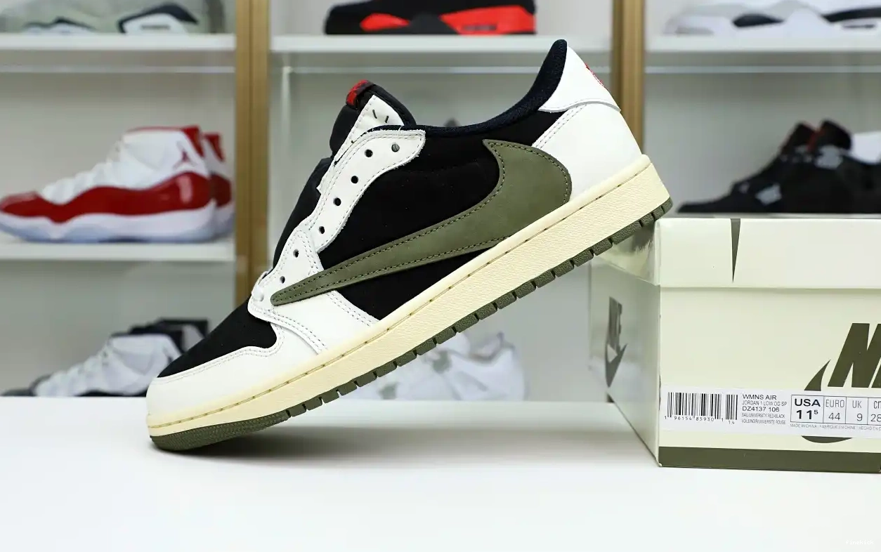 TRAVIS JORDAN SCOTT “Olive” LOW AIR 1 OG X NIKE 0503